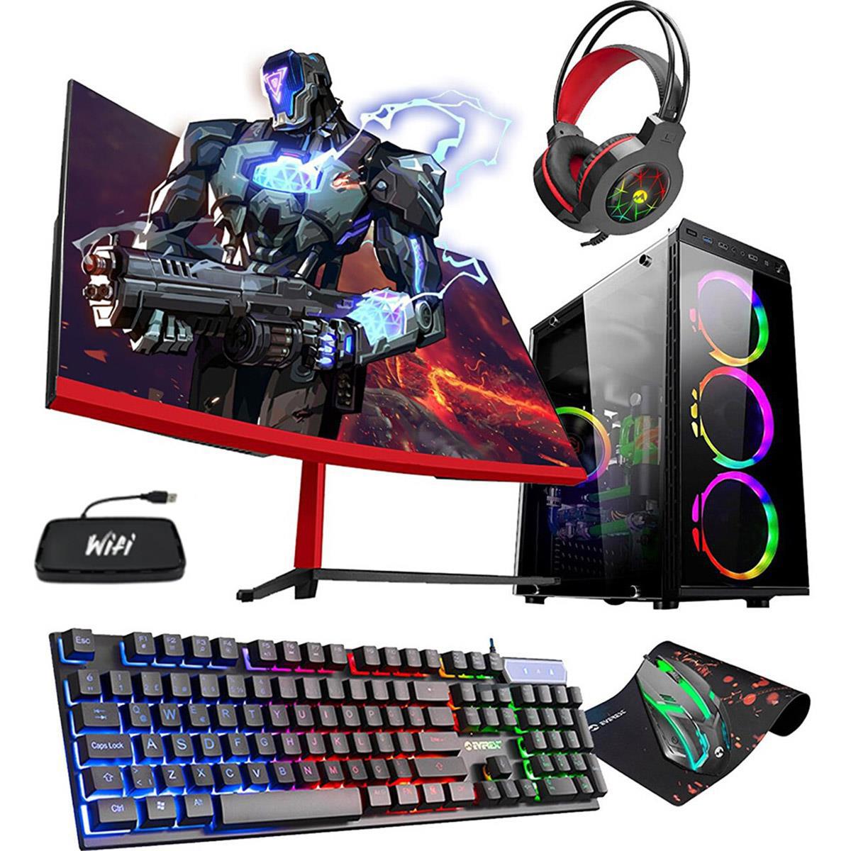 Zeiron RAPİD X80 Harici GeForce GTX 1050 Ti Intel Core i5 10400F 16 GB Ram DDR4 512 GB SSD Tower FreeDos Masaüstü Bilgisayar