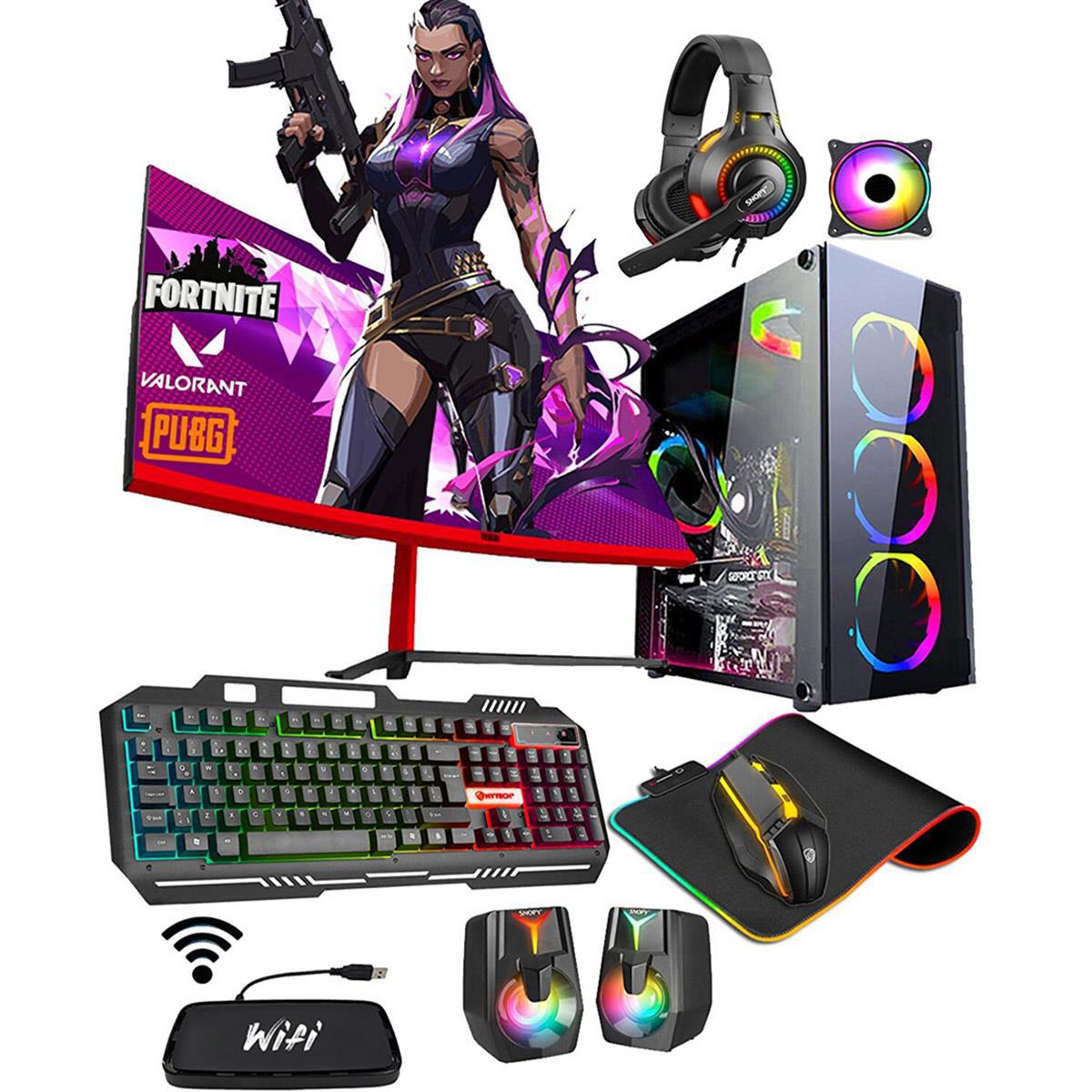 Zeiron RX90 Pro Harici GeForce GTX 1650 Intel Core i5 3470 16 GB Ram DDR3 256 GB SSD Tower FreeDos Masaüstü Bilgisayar