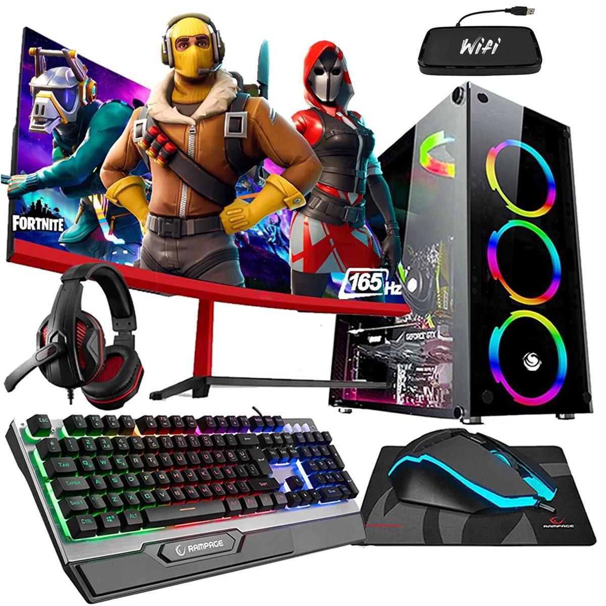 Zeiron PRİME X50 Harici GeForce RTX 3050 AMD Ryzen 5 5500 16 GB Ram 512 GB SSD Tower FreeDos 23.8 inç Monitörlü Masaüstü Bilgisayar