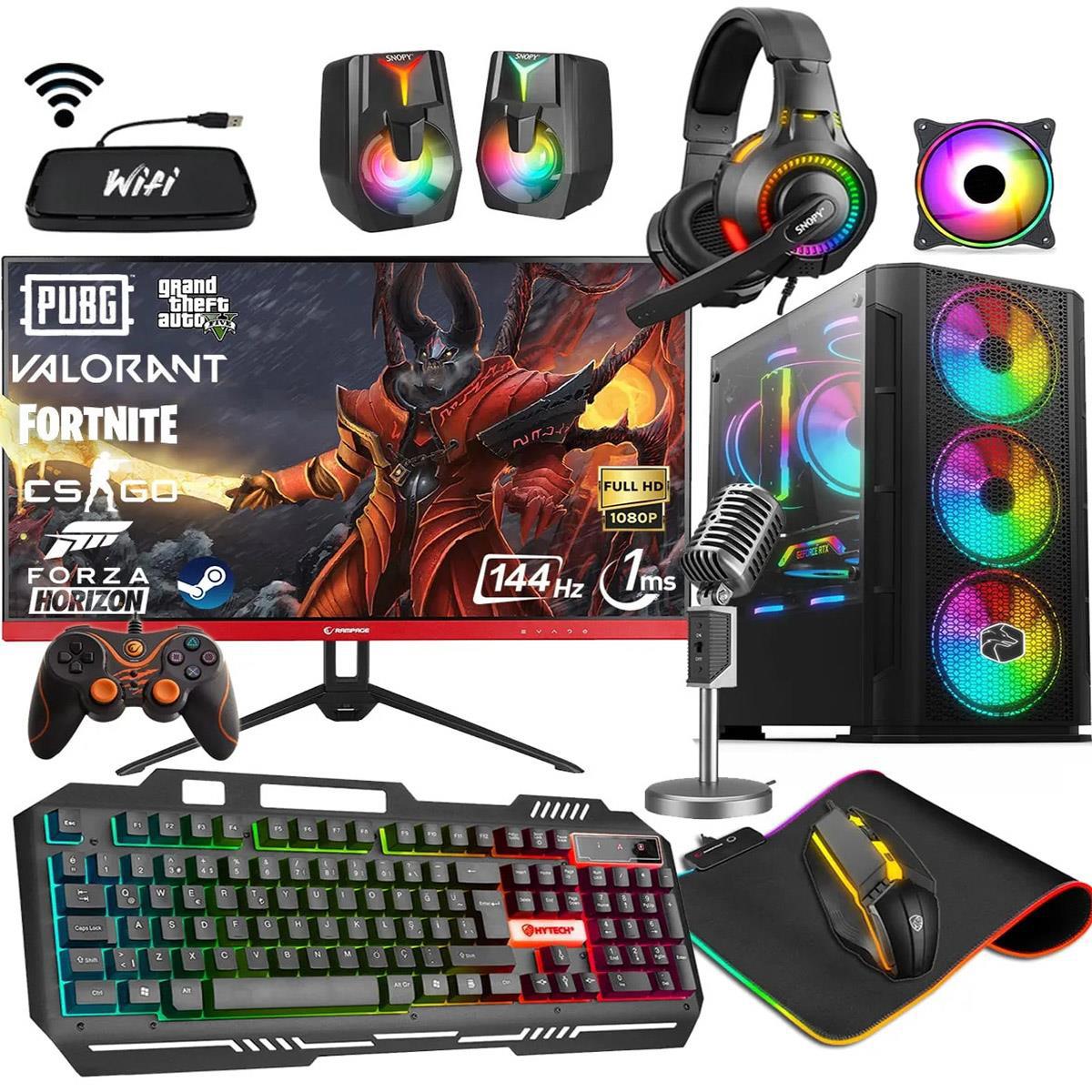 Zeiron NTX50 Harici GeForce GTX 1050 Ti Intel Core i5 3470 16 GB Ram DDR3 256 GB SSD Tower FreeDos Masaüstü Bilgisayar