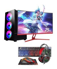Ramtech DG287 Harici GeForce GTX 750 Ti Intel Core i5 6500 16 GB Ram 500 GB HDD + 256 GB SSD Tower FreeDos 27 inç Monitörlü Masaüstü Bilgisayar