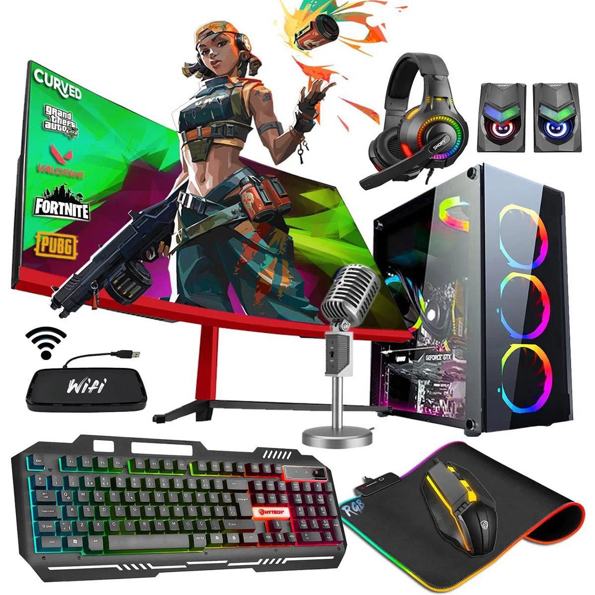 Zeiron RX50 Pro Harici Radeon RX 550 Intel Core i5 3470 16 GB Ram DDR3 256 GB SSD Tower FreeDos Masaüstü Bilgisayar