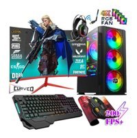 Zeiron RCX45 Harici Radeon RX 580 Intel Core i5 10400F 32 GB Ram 512 GB SSD Tower FreeDos 23.8 inç Monitörlü Masaüstü Bilgisayar