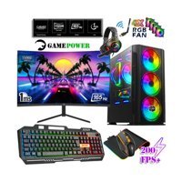 Zeiron GPRX5 Harici Radeon RX 550 AMD Ryzen 5 3600 16 GB Ram 500 GB HDD + 256 GB SSD Tower FreeDos 23.6 inç Monitörlü Masaüstü Bilgisayar
