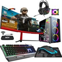Zeiron BX20 Harici GeForce GTX 1050 Ti Intel Core i5 3470 16 GB Ram 500 GB HDD + 256 GB SSD Tower FreeDos 23.8 inç Monitörlü Masaüstü Bilgisayar