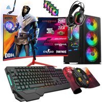 Zeiron STELLA X29 Harici Radeon RX 550 AMD Ryzen 5 3600 16 GB Ram DDR4 512 GB SSD Tower FreeDos 27 inç Monitörlü Masaüstü Bilgisayar