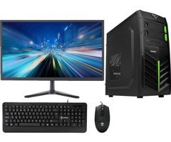 Zeiron SN115 Dahili Intel HD Graphics Intel Core i5 650 8 GB Ram 500 GB HDD + 240 GB SSD Tower FreeDos 18.5 inç Monitörlü Masaüstü Bilgisayar