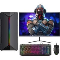 Zeiron PX50 Dahili Intel HD Graphics Intel Core i5 650 8 GB Ram 240 GB + 500 GB SSD Tower FreeDos 24 inç Monitörlü Masaüstü Bilgisayar