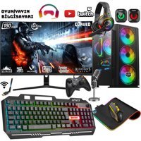 Zeiron XGEN40 Harici GeForce RTX 4060 Intel Core i7 12700F 32 GB Ram 1 TB SSD Tower FreeDos 27 inç Monitörlü Masaüstü Bilgisayar