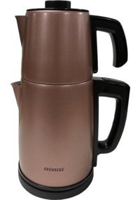 Grünberg GR-201 Otomatik 1850 W Paslanmaz Çelik Kahverengi Çay Makinesi