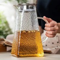 Rossel Premium Metal Kapaklı Cam Gövdeli Sürahi 1.5 lt