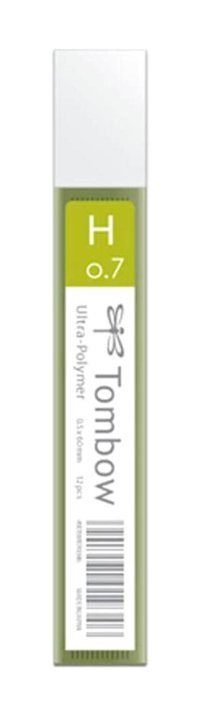 Tombow Ultra Polymer H 0.7 mm 12'li Siyah Kalem Ucu 1 Adet