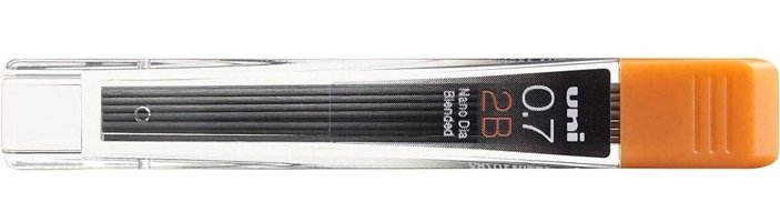 Uni-Ball Nano Dia UL07-102ND 2B 0.7 mm 12'li Siyah Kalem Ucu 1 Adet