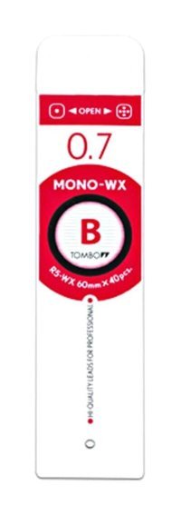 Tombow Mono B 0.7 mm 12'li Siyah Kalem Ucu 1 Adet