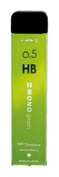 Tombow Mono HB 0.5 mm 40'lı Yeşil Kalem Ucu 1 Adet