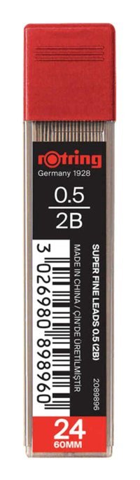 Rotring 2B 0.5 mm Kalem Ucu
