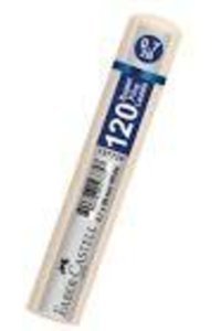 Faber-Castell 2B 0.7 mm 24'lü Gri Kalem Ucu 120 Adet