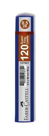 Faber-Castell Min Grip 2B 0.5 mm 120'li Mavi Kalem Ucu