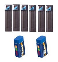 Tombow 2B 0.7 mm 12'li Siyah Kalem Ucu 6 Adet
