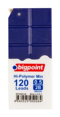 Bigpoint 2B 0.5 mm 120'li Kalem Ucu 12 Adet