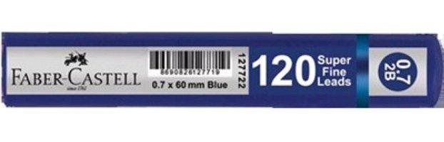 Faber-Castell 2B 0.5 mm 120'li Kalem Ucu 12 Adet