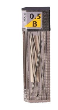 Tombow Mono B 0.5 mm 12'li Siyah Kalem Ucu 5 Adet