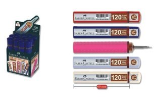 Faber-Castell Min Grip 2B 0.5 mm 120'li Siyah Kalem Ucu 1 Adet
