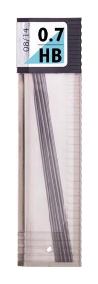 Tombow Min Klasik Mono Lead HB 0.7 mm 12'li Siyah Kalem Ucu 1 Adet