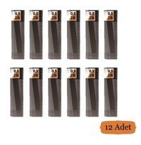 Tombow 2B 0.5 mm 12'li Siyah Kalem Ucu 12 Adet