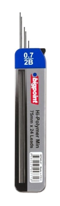 Bigpoint 2B 0.7 mm 24'lü Kalem Ucu 12 Adet