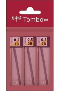 Tombow Mono 2B 0.5 mm 12'li Siyah Kalem Ucu 3 Adet