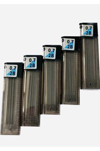 Tombow Leader 2B 0.7 mm 12'li Siyah Kalem Ucu 5 Adet