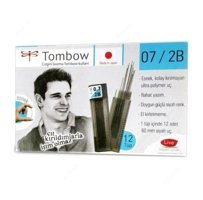 Tombow Mono 2B 0.7 mm 12'li Siyah Kalem Ucu 12 Adet