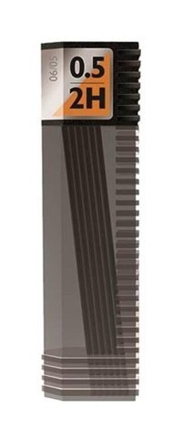 Tombow 2H 0.5 mm 12'li Siyah Kalem Ucu 1 Adet