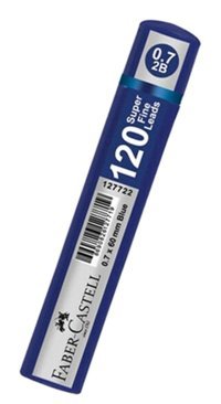 Faber-Castell Min Grip 2B 0.7 mm 120'li Mavi Kalem Ucu