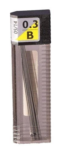 Tombow Mono B 0.3 mm 12'li Siyah Kalem Ucu 5 Adet