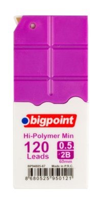 Bigpoint 2B 0.5 mm 120'li Kalem Ucu