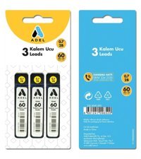 Adel 0.7 mm Kalem Ucu 3 Adet