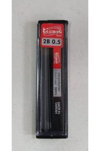 Ticon Min 2B 0.5 mm 12'li Siyah Kalem Ucu 3 Adet