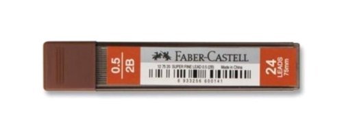 Faber-Castell Süper Fine Leads 2B 0.5 mm 24'lü Kalem Ucu