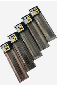 Tombow Leader 2B 0.5 mm 12'li Siyah Kalem Ucu 5 Adet