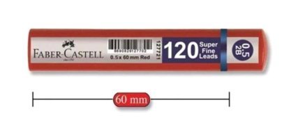 Faber-Castell Min Grip 2B 0.7 mm 120'li Siyah Kalem Ucu 1 Adet