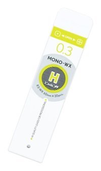 Tombow R5-WX H 0.3 mm 20'li Siyah Kalem Ucu 1 Adet