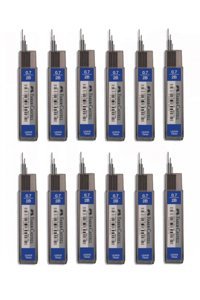 Faber-Castell Min Grip 2B 0.7 mm 24'lü Siyah Kalem Ucu 12 Adet