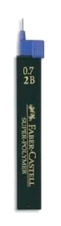 Faber-Castell 2B 0.7 mm 12'li Siyah Kalem Ucu 1 Adet