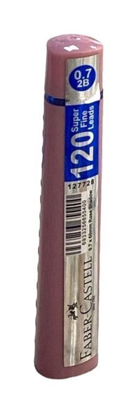 Faber-Castell Min Grip 2B 0.7 mm 120'li Siyah Kalem Ucu