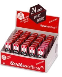 Scrikss SL-24 2B 0.5 mm 40'lı Siyah Kalem Ucu 1 Adet