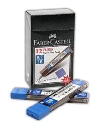 Faber-Castell 2B 0.7 mm 24'lü Kalem Ucu 1 Adet