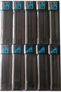 Tombow HB 0.7 mm 12'li Siyah Kalem Ucu 10 Adet