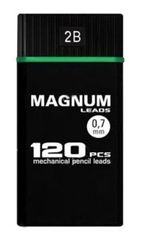 Magnum Leads 2B 0.7 mm 120'li Siyah Kalem Ucu 1 Adet